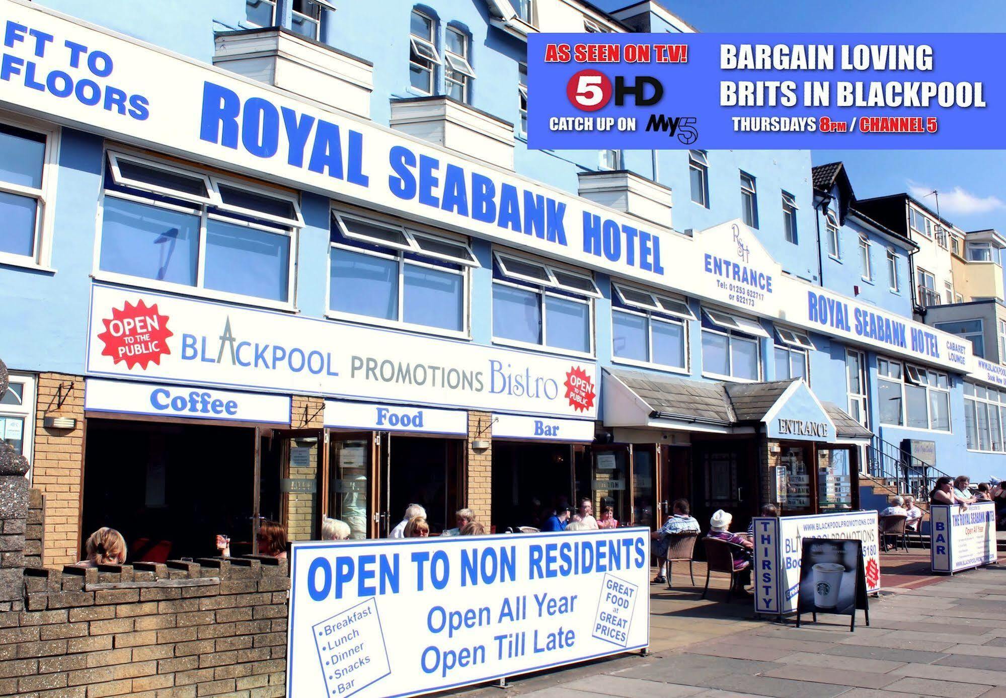 Royal Seabank Hotel Blackpool Exteriör bild